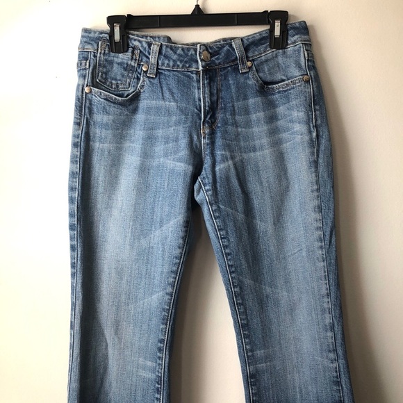 Vigross Blue Straight Leg Jeans size 9/10 - Picture 3 of 11